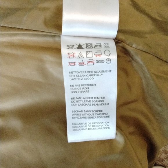 Women's Fox Fur-Trimmed Puffer Coat - Olive - Picture 12 of 15